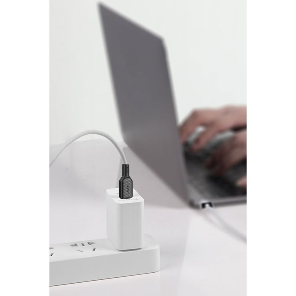 Earldom EC-153C 1M 3A Type-C to Type-C PD Hızlı Şarj Kablosu - Beyaz