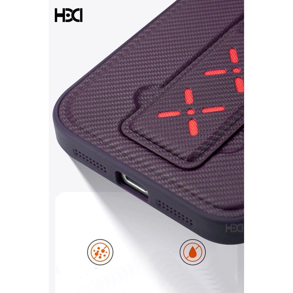 HDD iPhone 11 HBC-248 Lima Standlı Kapak - Titan Gri