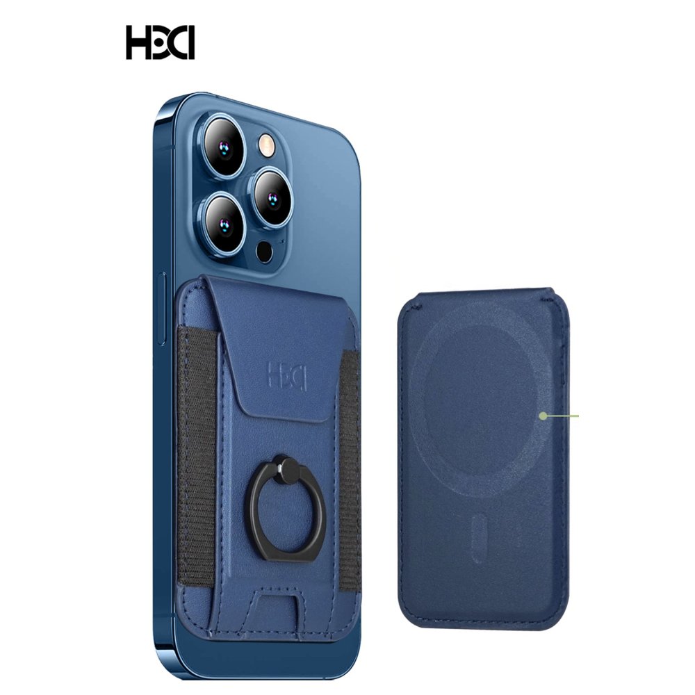 HDD iPhone 13 HBC-228 Havana Magnet Kartvizitli Kapak - Derin Mor