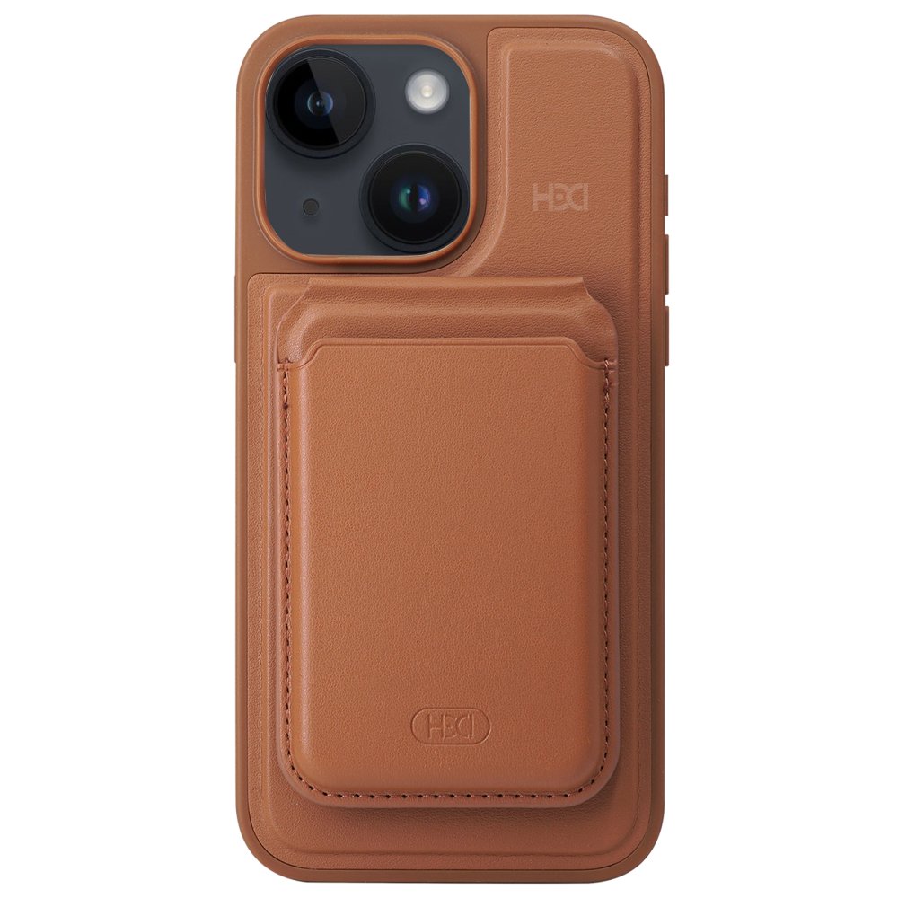 HDD iPhone 14 HBC-247 Atina Kartvizitli Kapak - Kahverengi