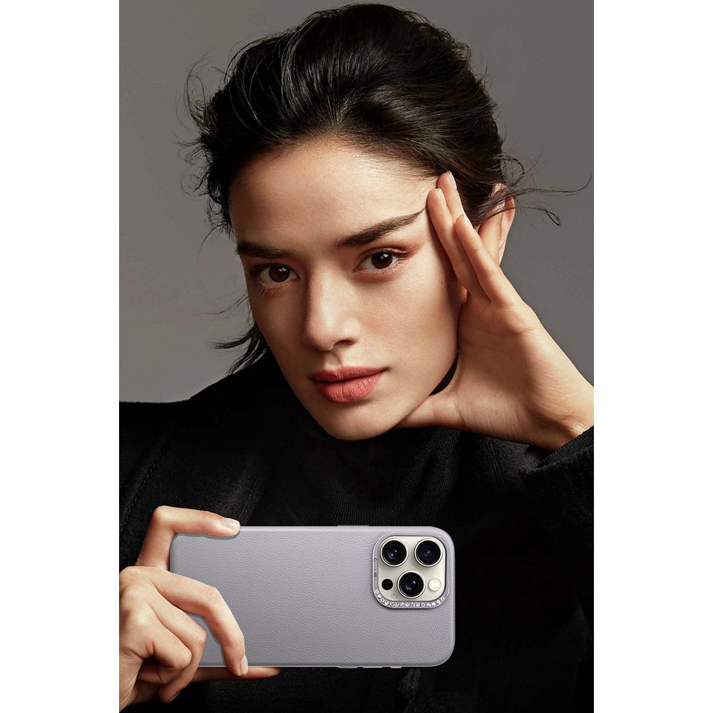 HDD iPhone 14 Pro Max HBC-255 Viyana Kapak - Mor