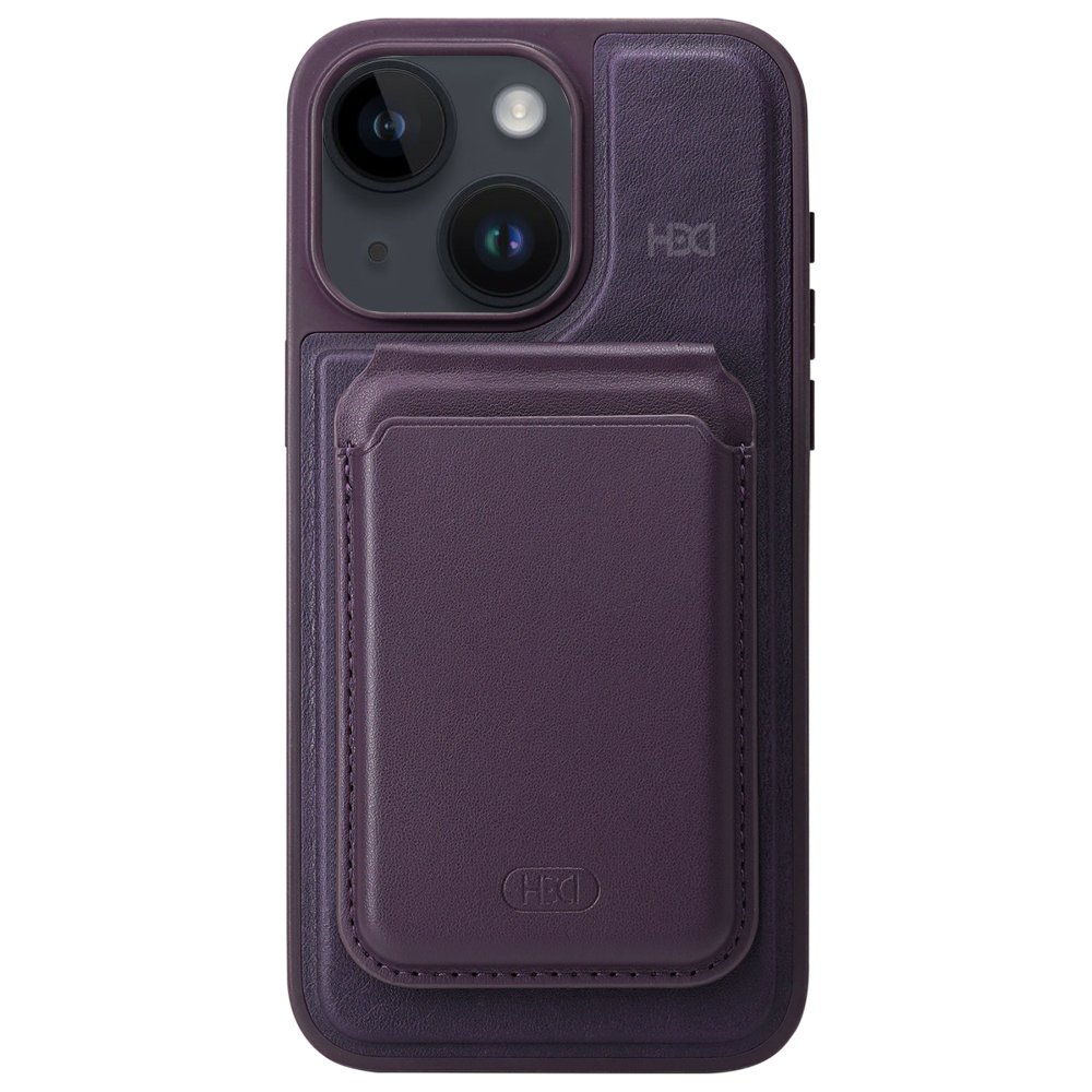 HDD iPhone 15 HBC-247 Atina Kartvizitli Kapak - Derin Mor