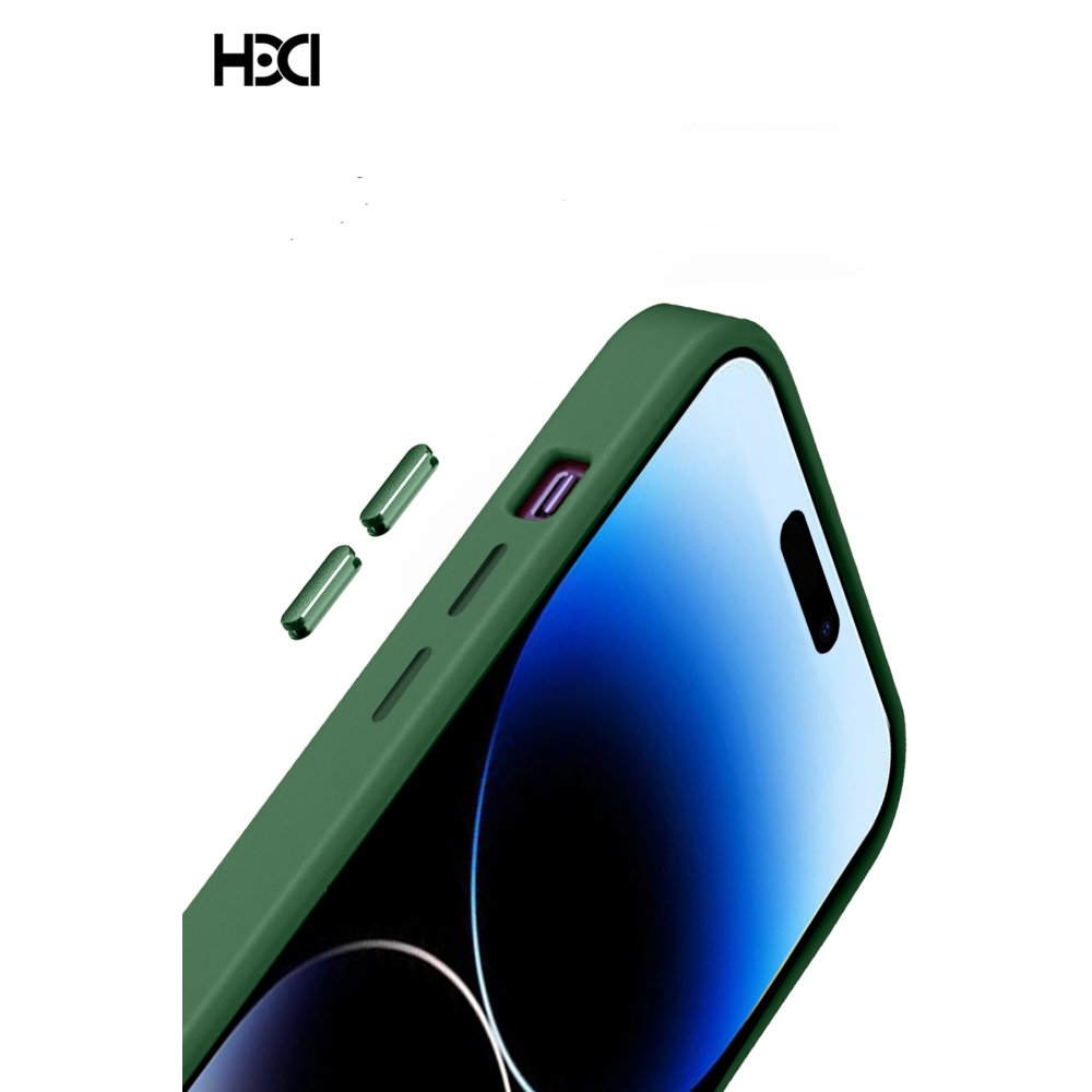 HDD iPhone 15 Pro HBC-201 Salvador Simli Kapak - Kahverengi