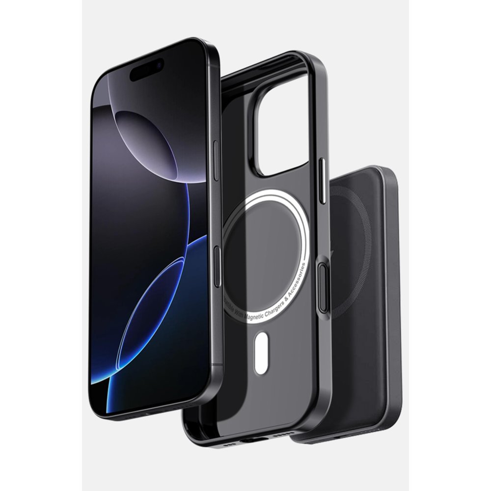HDD iPhone 15 Pro Max HBC-300 Beat Magsafe Kılıf - Mor