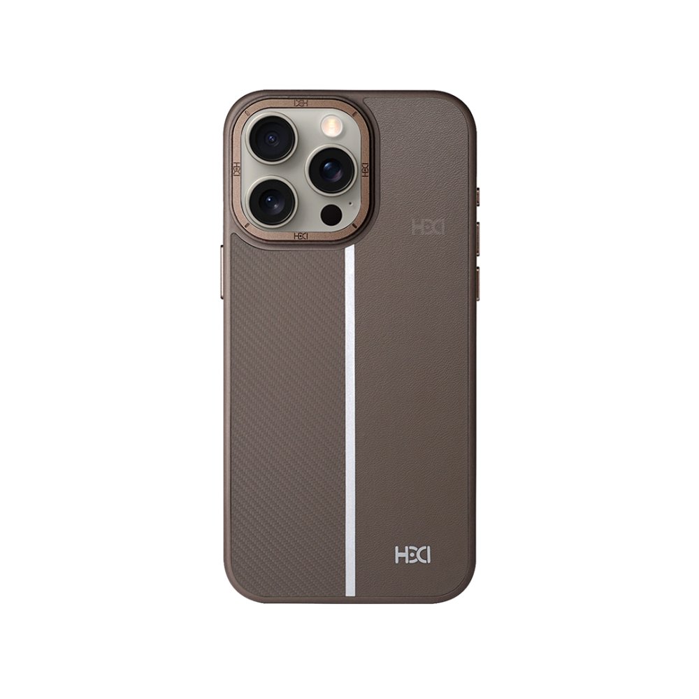 HDD iPhone 15 Pro Max Kılıf HBC-155 Lizbon Kapak - Gri