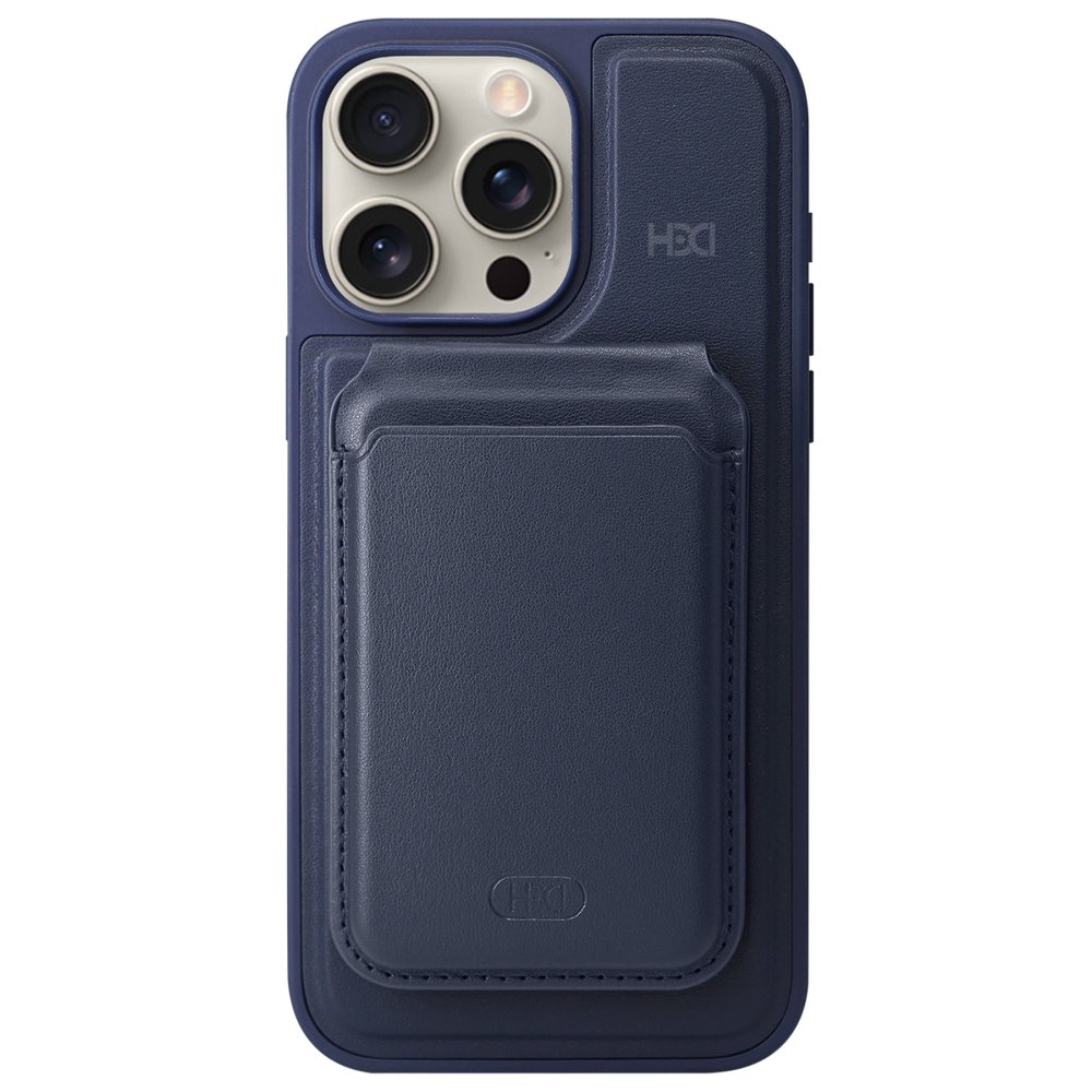 HDD iPhone 16 Pro HBC-247 Atina Kartvizitli Kapak - Lacivert