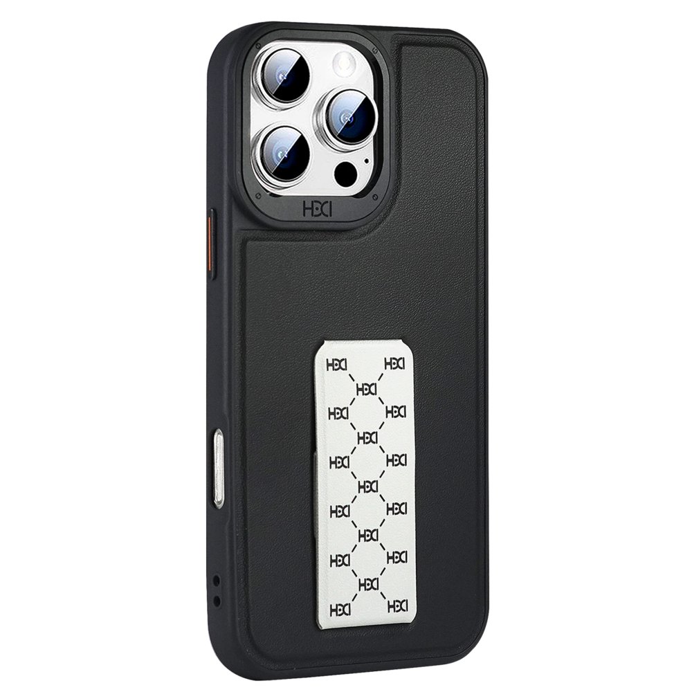 HDD iPhone 16 Pro HBC-265 Madrid Magsafe Standlı Kapak - Siyah