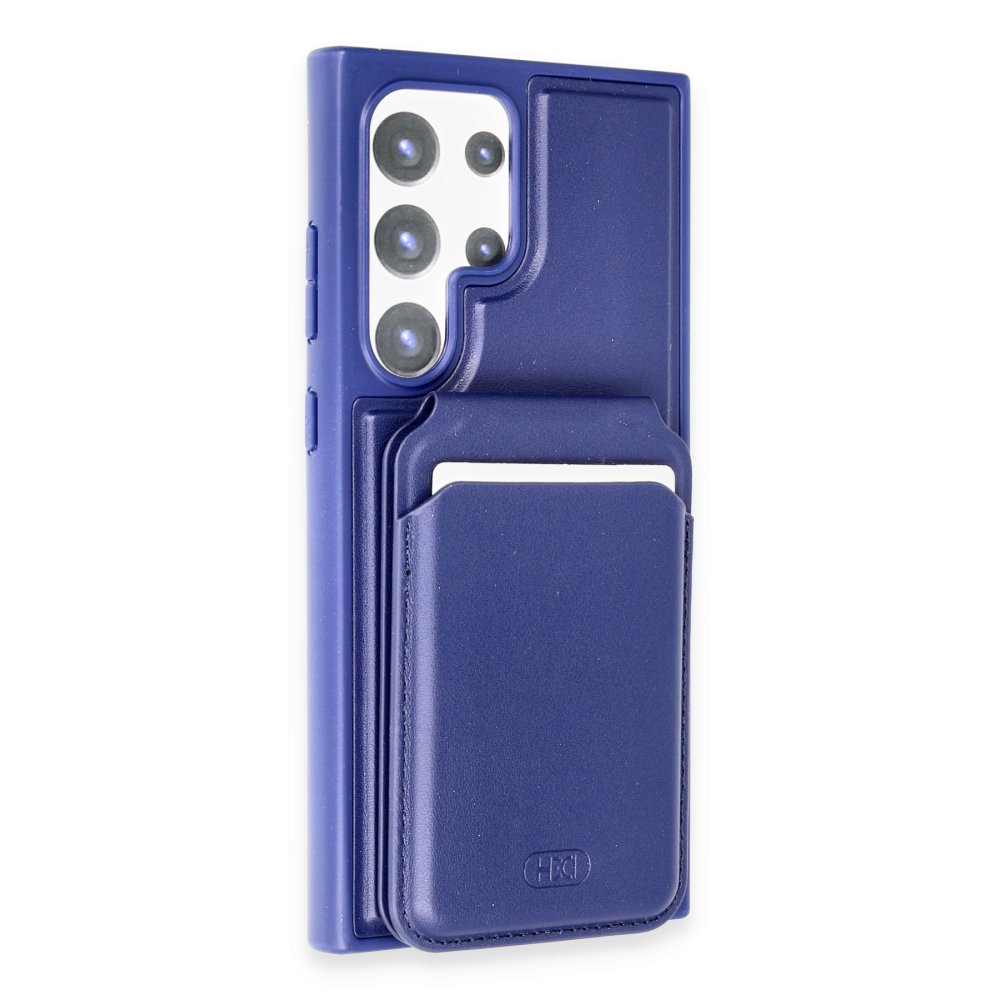 HDD Samsung Galaxy S24 Ultra HBC-247 Atina Kartvizitli Kapak - Lacivert