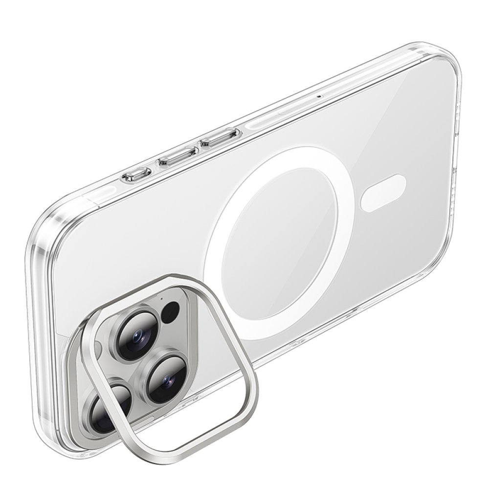 Hoco iPhone 16 Pro Invisible Magsafe Kapak - Şeffaf