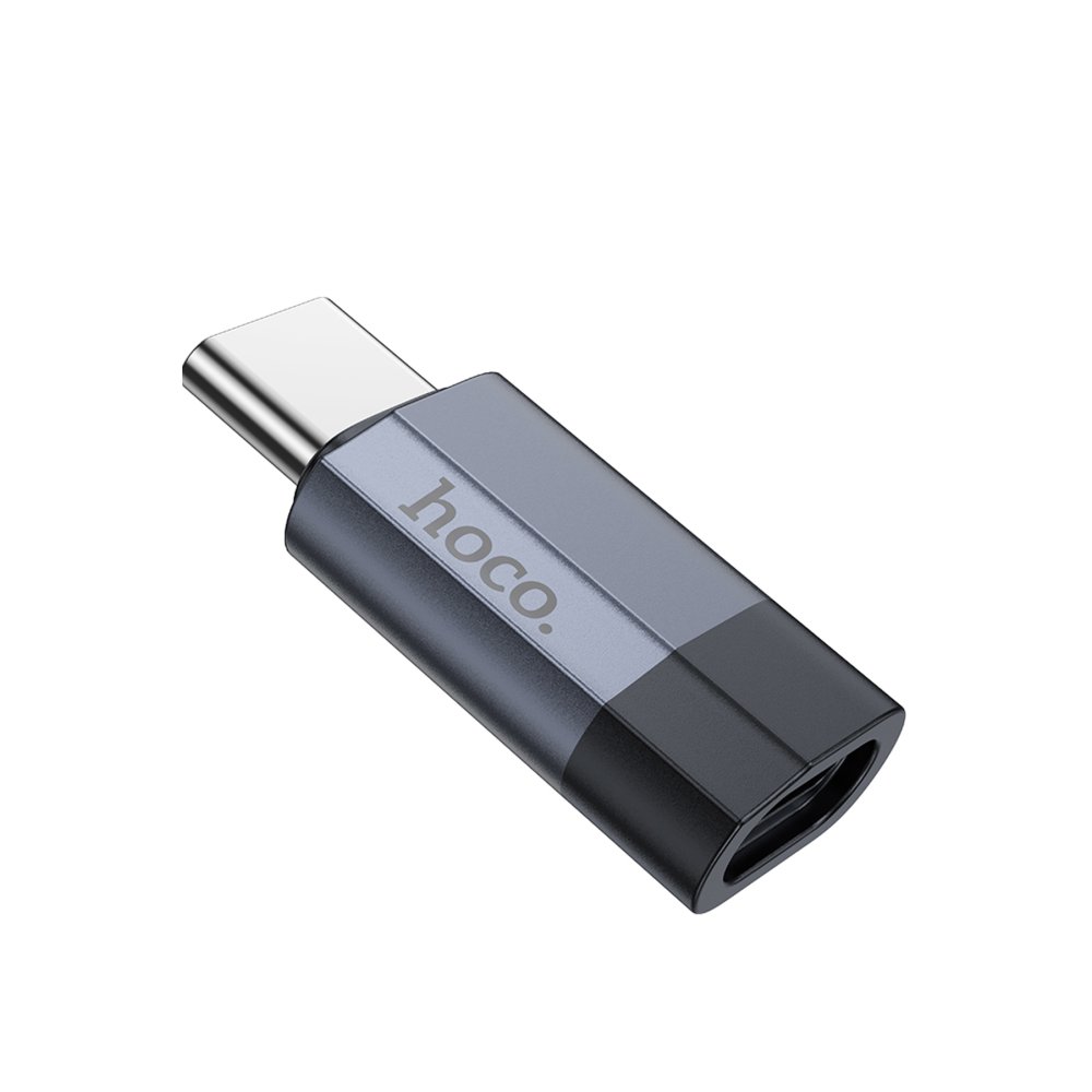 Hoco UA29 Tak Çalıştır Type-C to Lightning Dönüştürücü - Lacivert