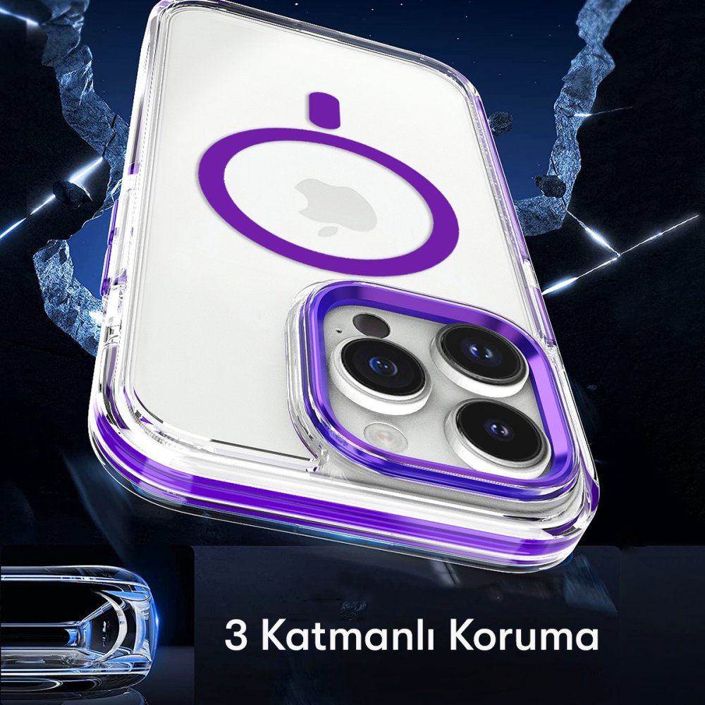 Joko iPhone 11 Bella Magsafe Kapak - Turuncu