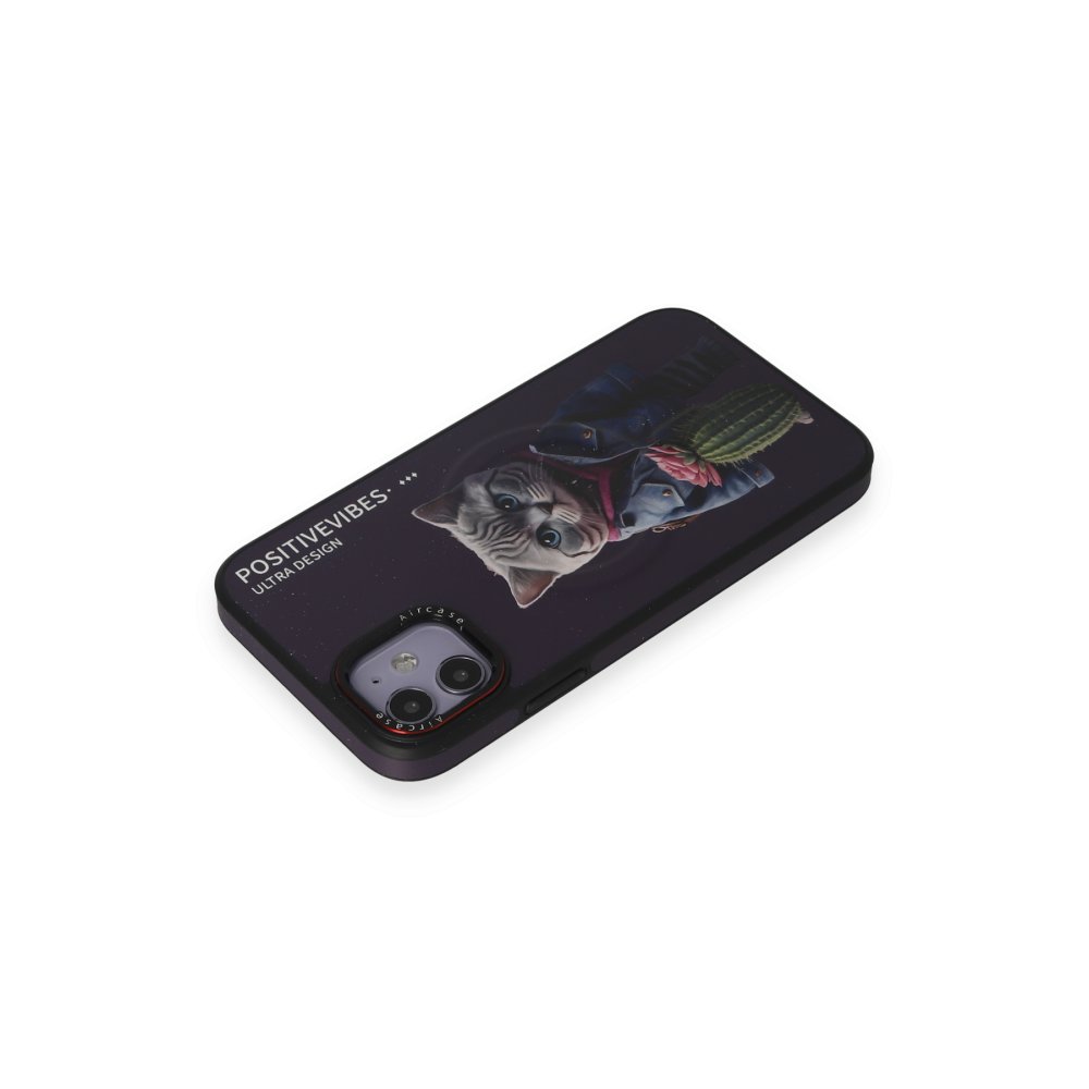 Joko iPhone 11 Fun Magsafe Kapak - Derin Mor