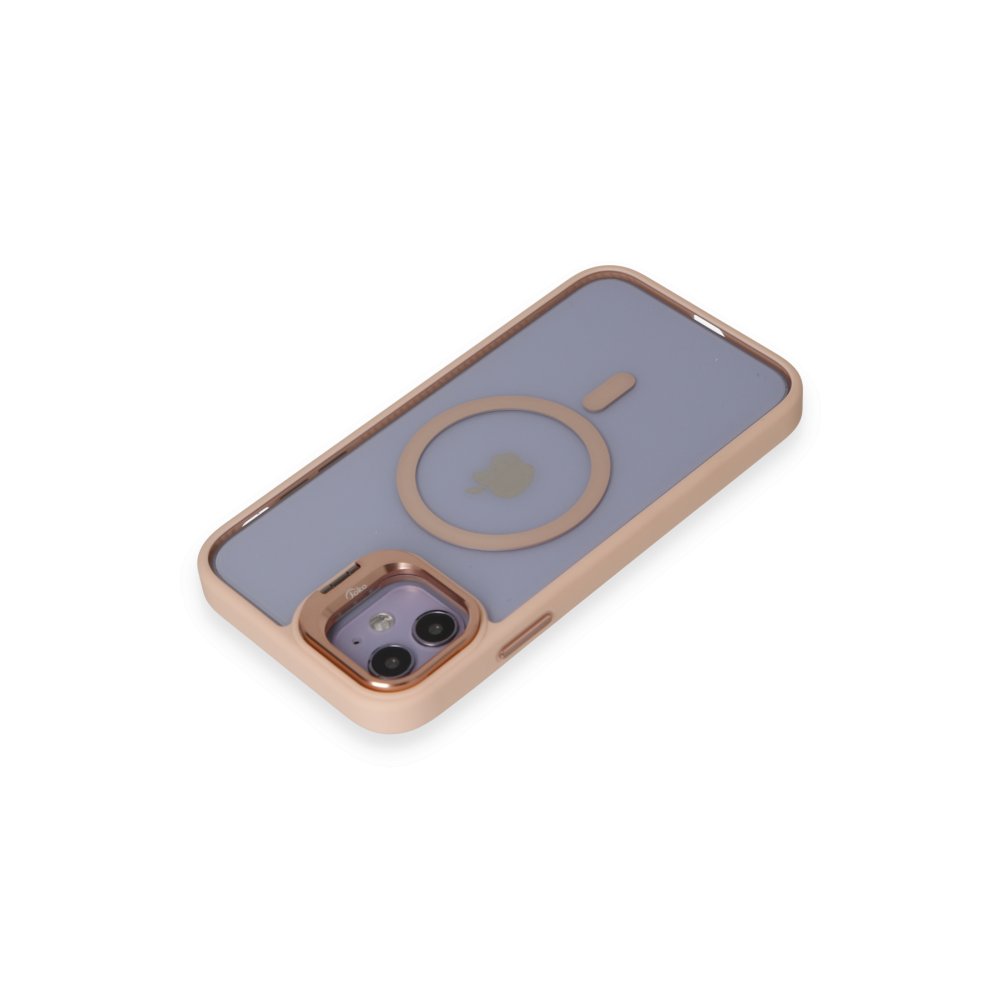 Joko iPhone 11 Kılıf Roblox Lens Magsafe Standlı Kapak - Pudra