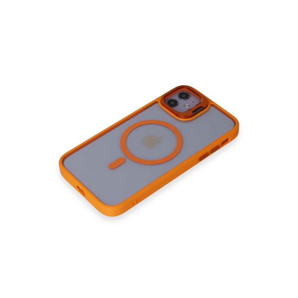 Joko iPhone 11 Kılıf Roblox Lens Magsafe Standlı Kapak - Turuncu