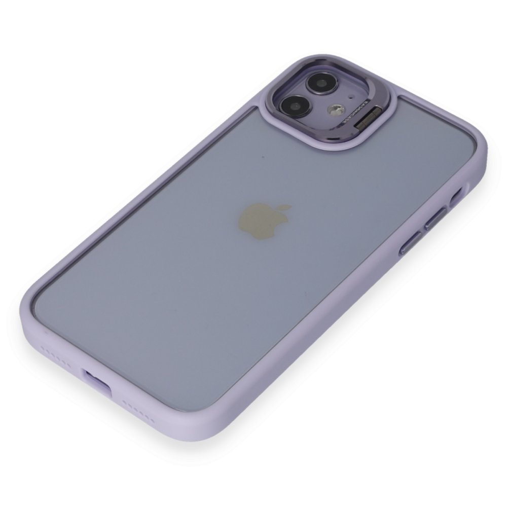 Joko iPhone 11 Kılıf Roblox Lens Standlı Kapak - Lila