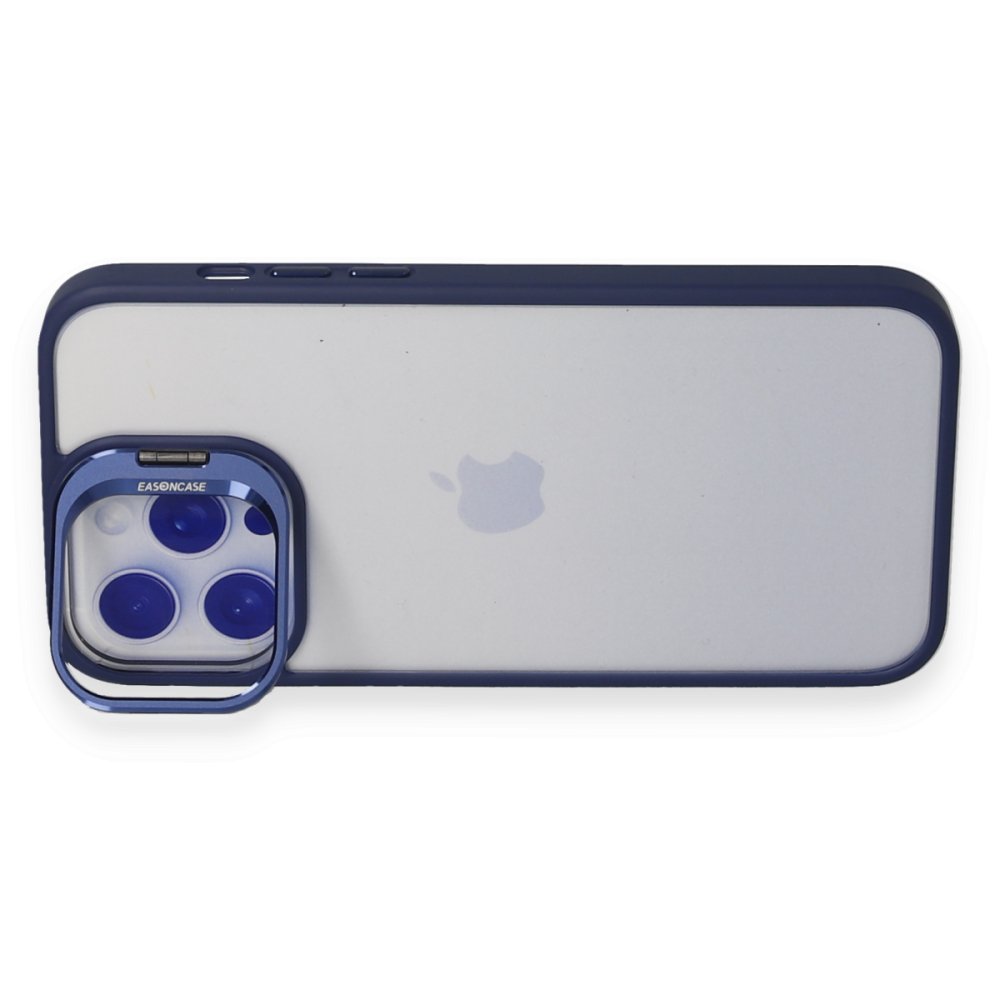 Joko iPhone 13 Pro Max Kılıf Roblox Lens Standlı Kapak - Lacivert