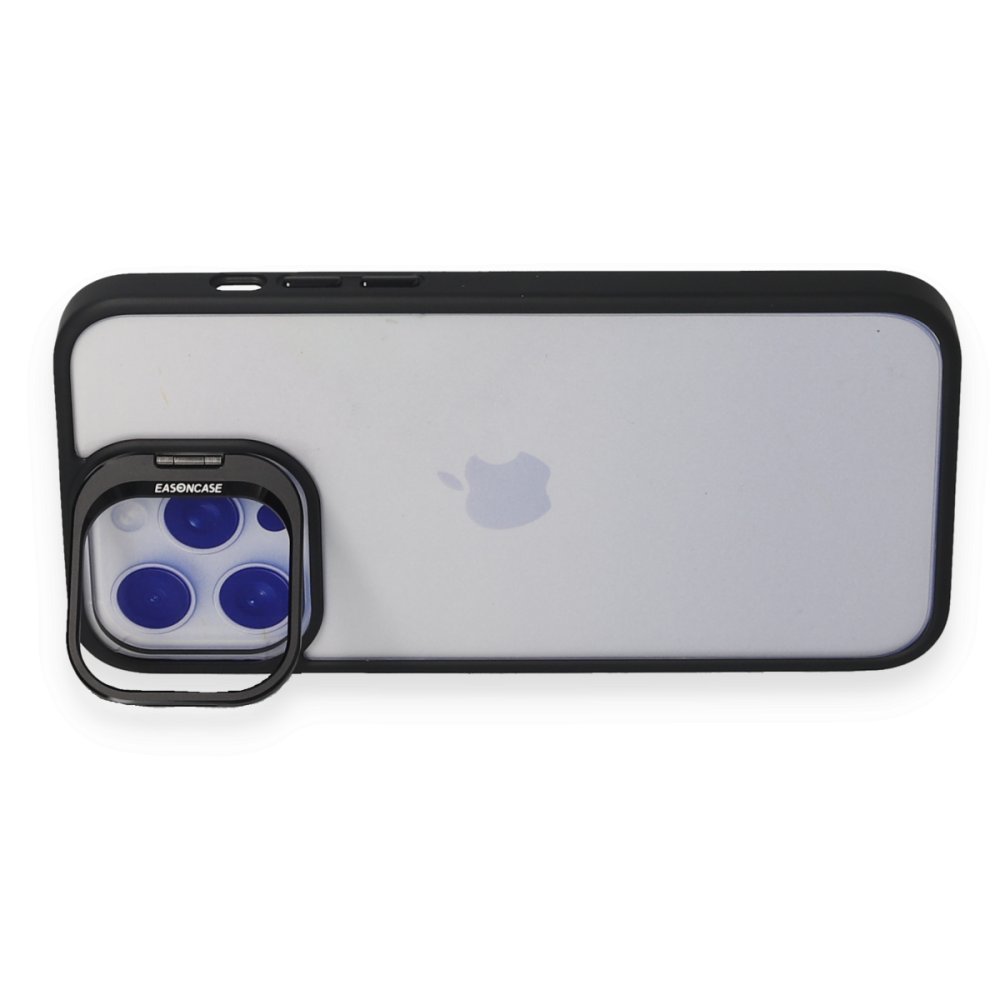 Joko iPhone 13 Pro Max Kılıf Roblox Lens Standlı Kapak - Siyah