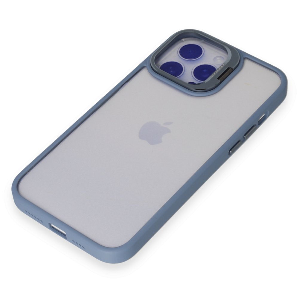 Joko iPhone 13 Pro Max Kılıf Roblox Lens Standlı Kapak - Sierra Blue