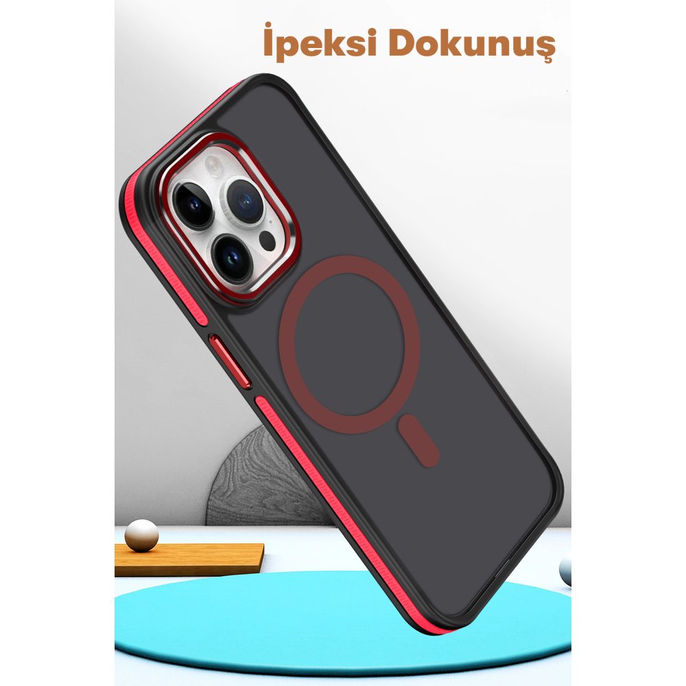 Joko iPhone 13 Pro Max Winner Magsafe Kapak - Gri