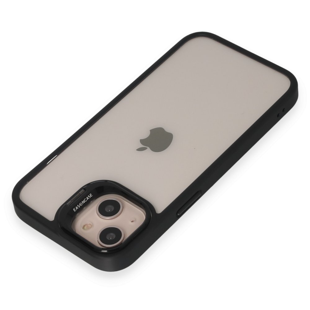 Joko iPhone 14 Kılıf Roblox Lens Standlı Kapak - Siyah