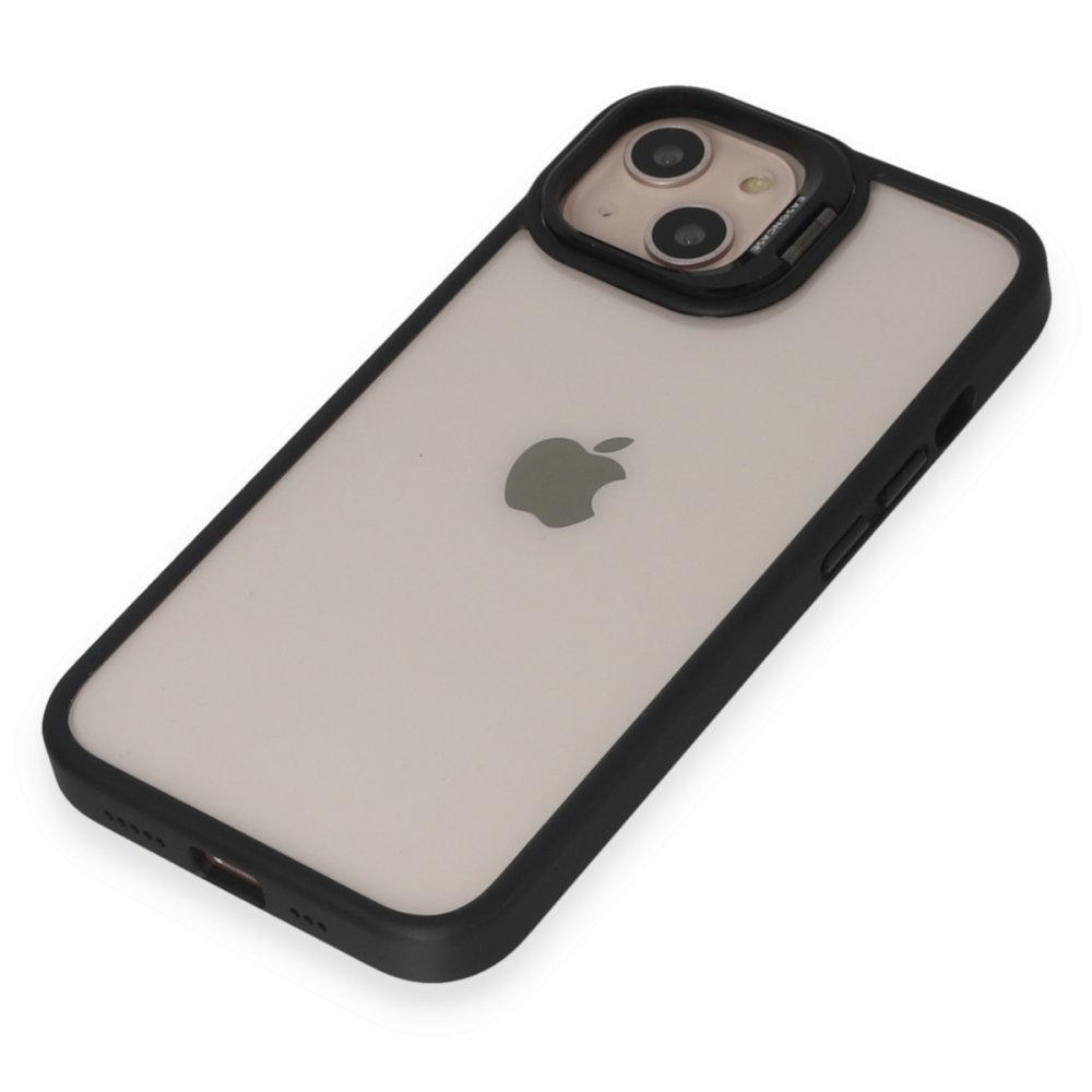 Joko iPhone 14 Kılıf Roblox Lens Standlı Kapak - Siyah