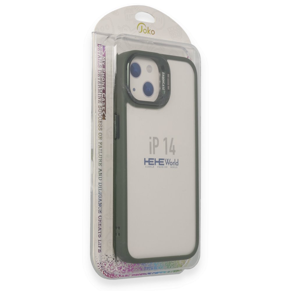 Joko iPhone 14 Kılıf Roblox Lens Standlı Kapak - Siyah