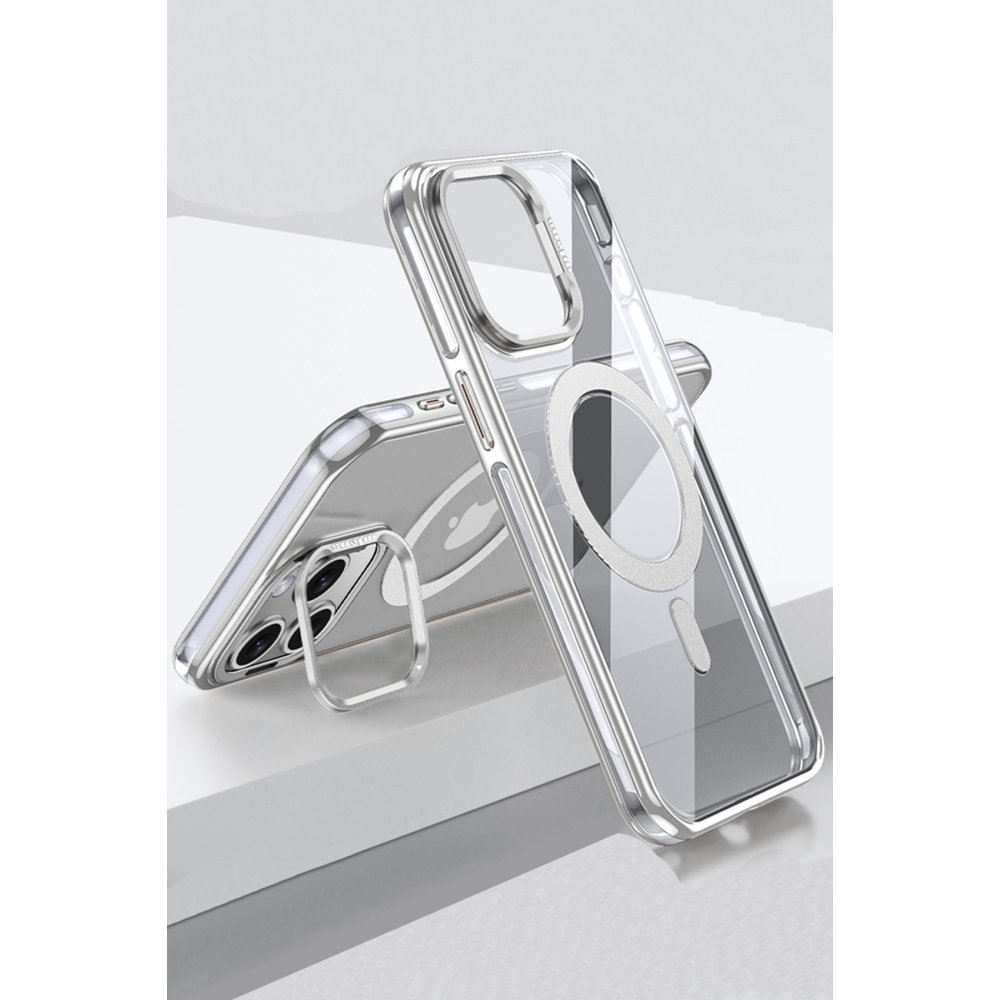 Joko iPhone 14 Pro Drop Magsafe Kapak - Gümüş