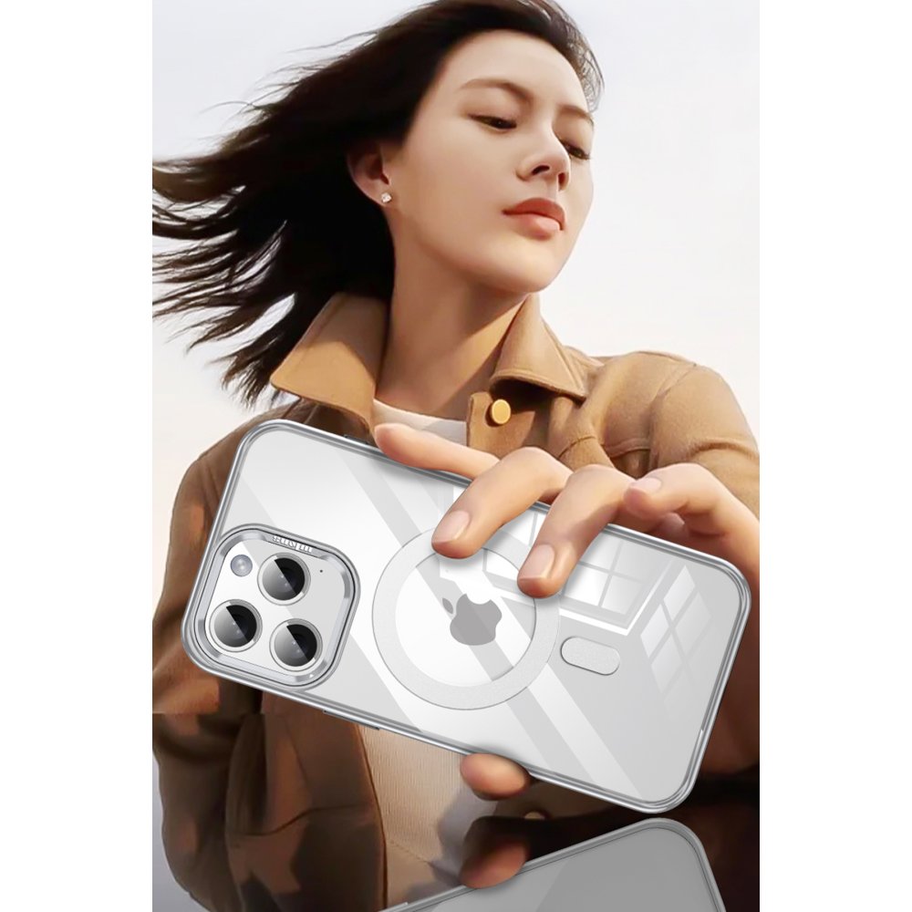 Joko iPhone 14 Pro Drop Magsafe Kapak - Titan Gri