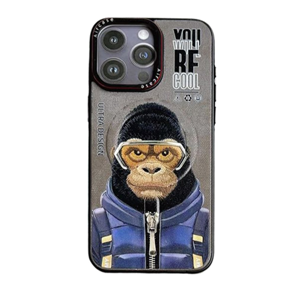 Joko iPhone 14 Pro Fun Magsafe Kapak - Natural Grey