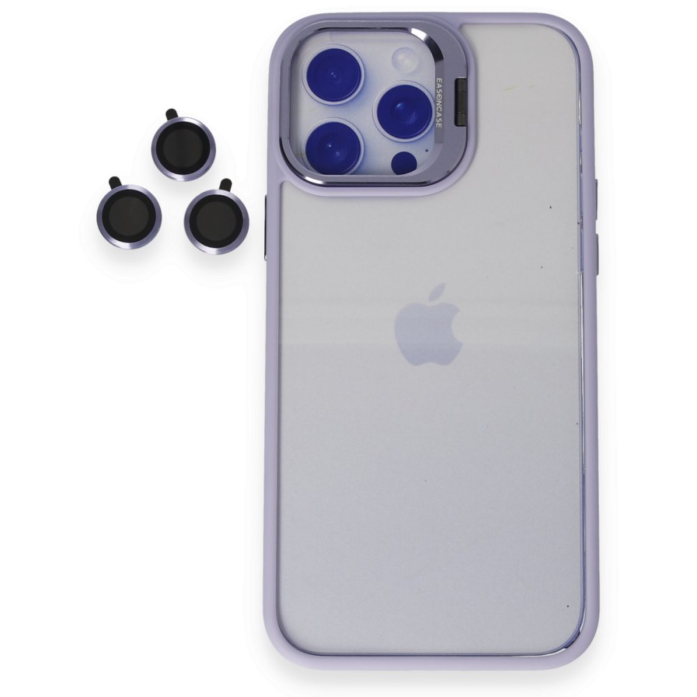Joko iPhone 14 Pro Kılıf Roblox Lens Standlı Kapak - Lila