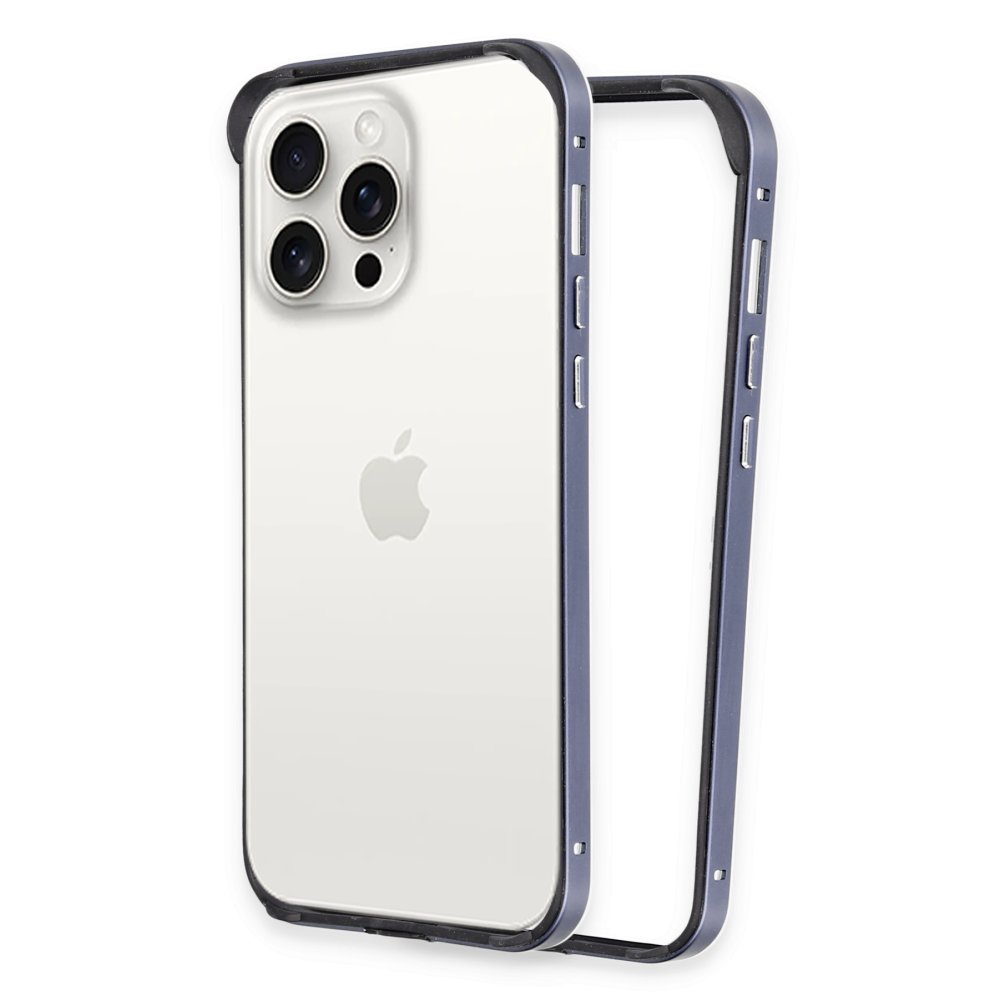 Joko iPhone 14 Pro Land Bumper Koruma Kapak - Lacivert
