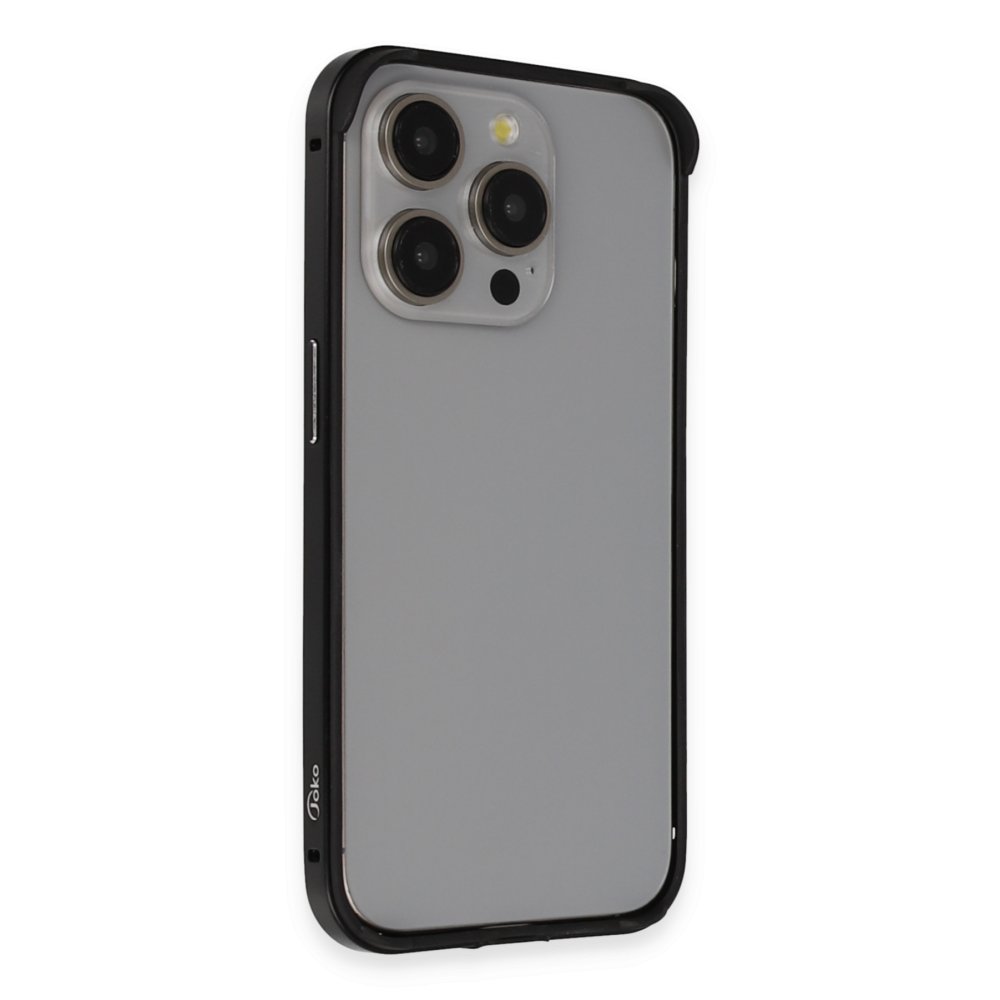 Joko iPhone 14 Pro Land Bumper Koruma Kapak - Siyah