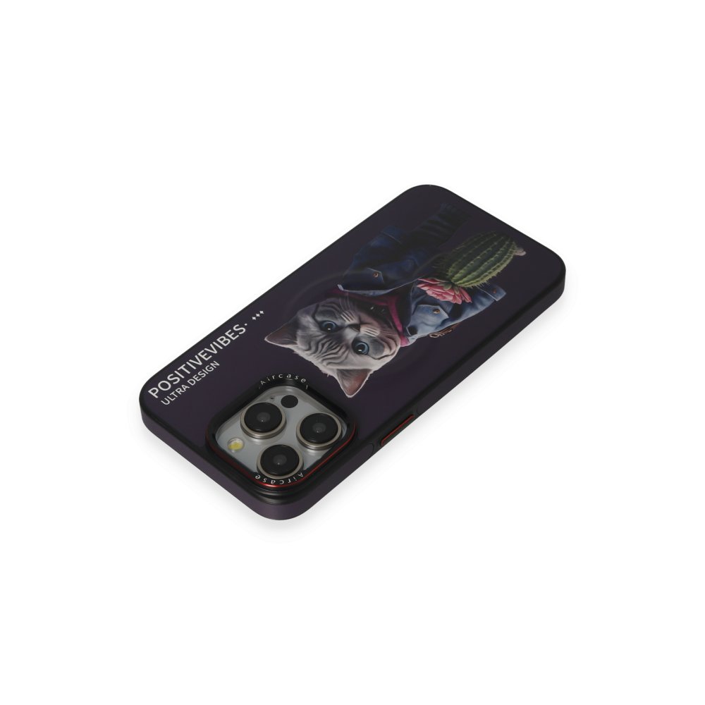 Joko iPhone 14 Pro Max Fun Magsafe Kapak - Derin Mor