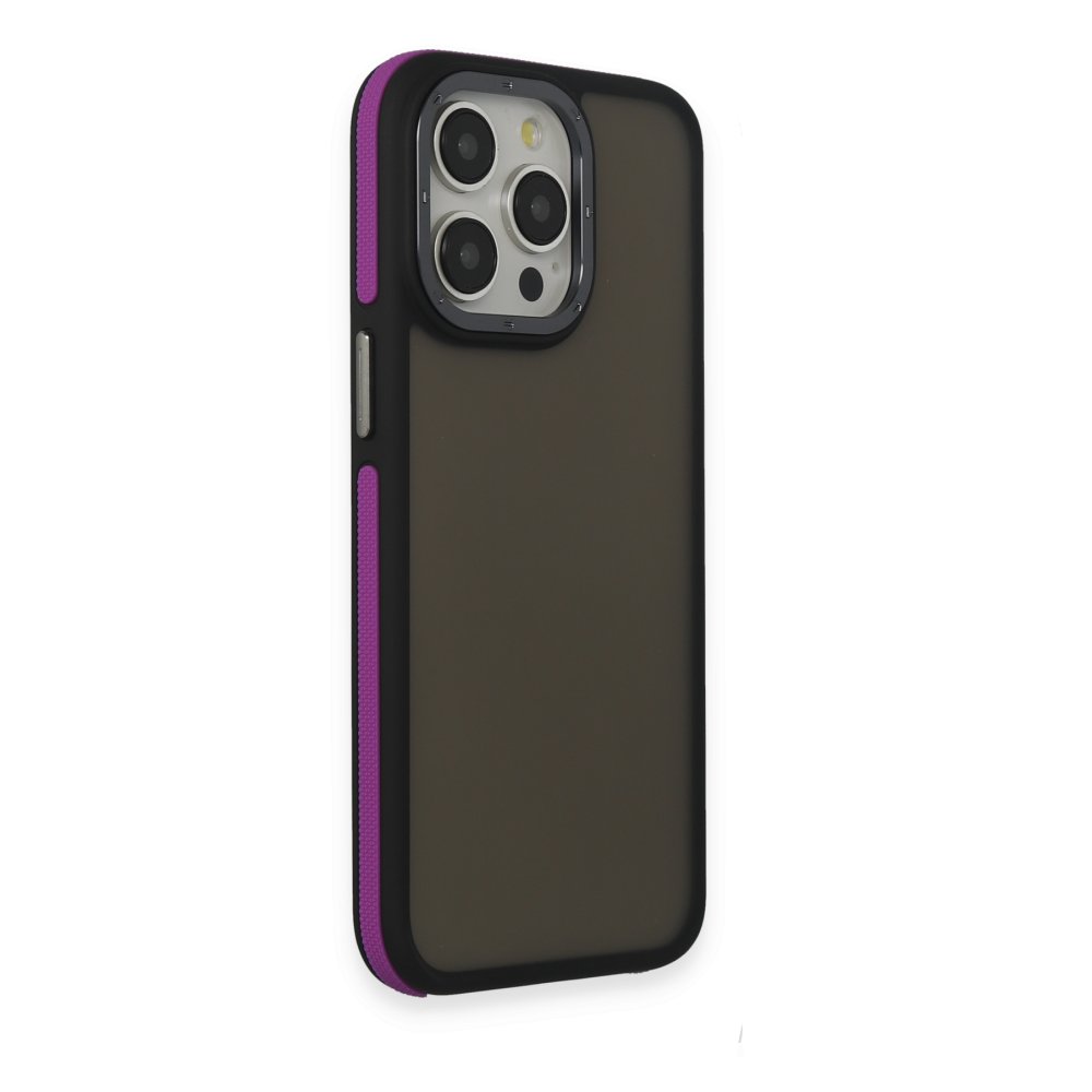 Newface iPhone 14 Pro Max Harvel Kapak - Derin Mor