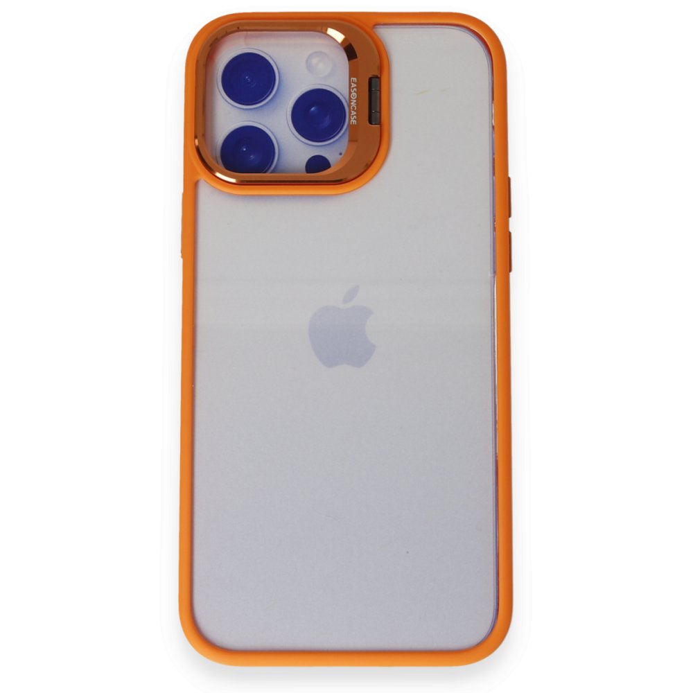 Joko iPhone 14 Pro Max Kılıf Roblox Lens Standlı Kapak - Turuncu