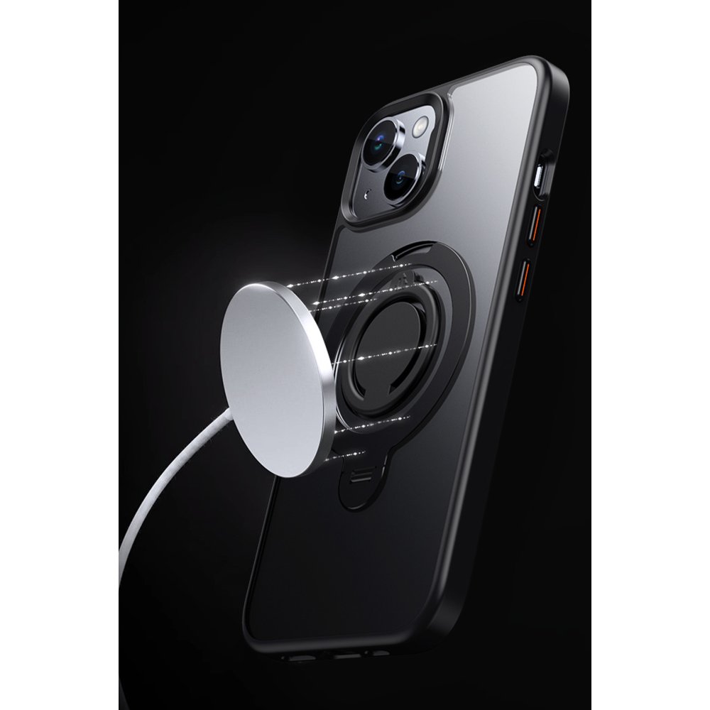 Joko iPhone 15 Avatar 360 Dönen Magsafe Kapak - Titan Gri