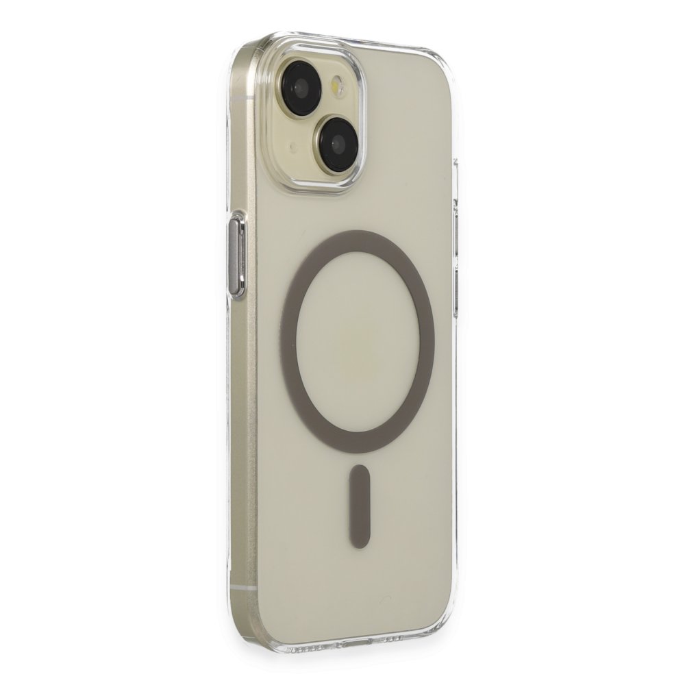 Joko iPhone 15 Bubble Magsafe Kapak - Titan Gri
