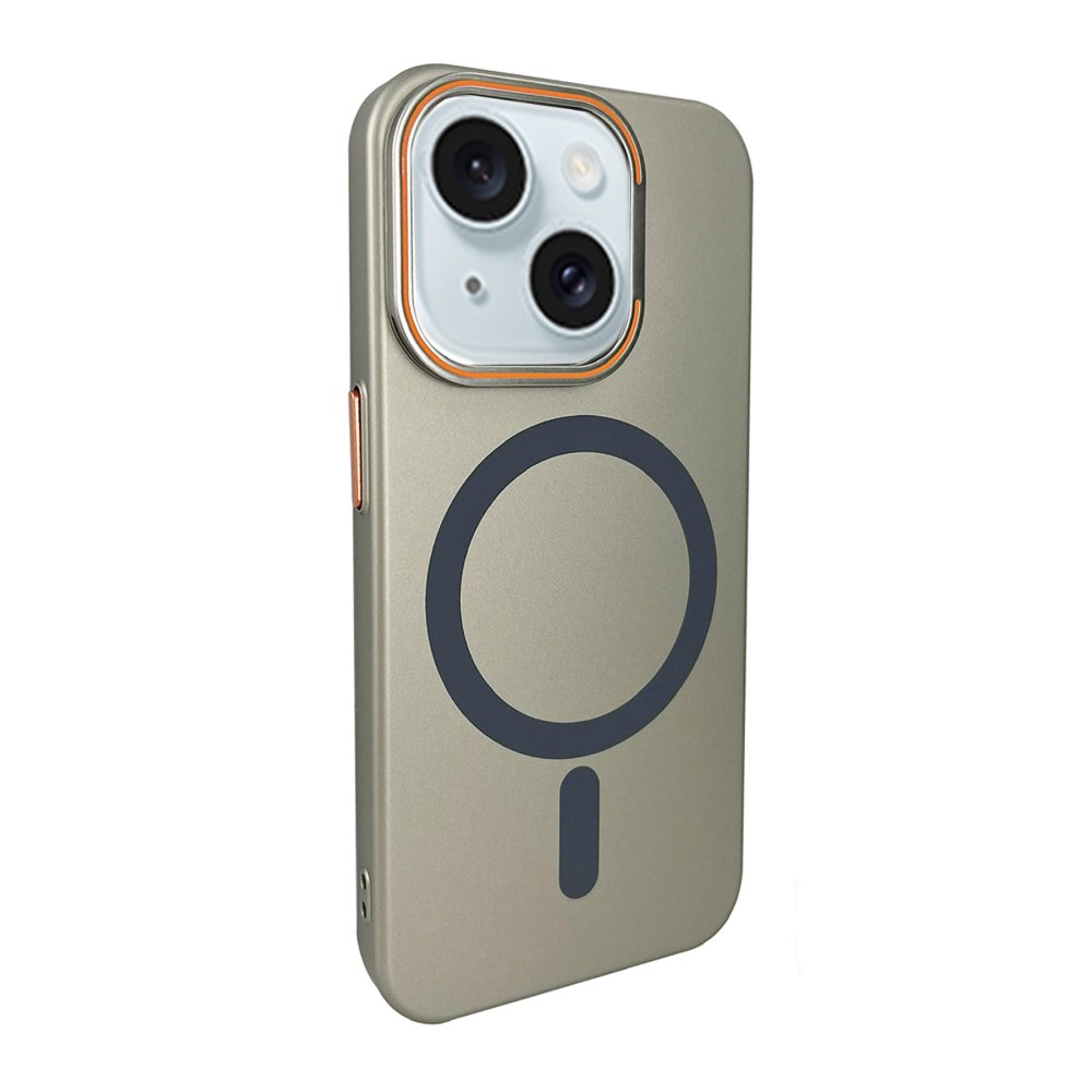 Joko iPhone 15 Drago Lens Standlı Magsafe Kapak - Titan Gri