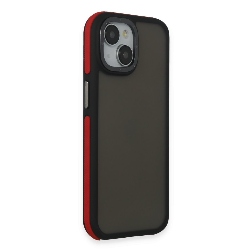 Newface iPhone 15 Harvel Kapak - Kırmızı