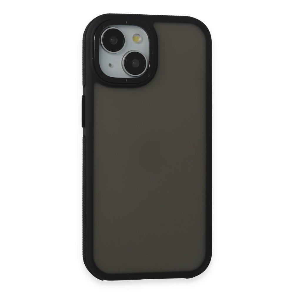 Newface iPhone 15 Harvel Kapak - Siyah