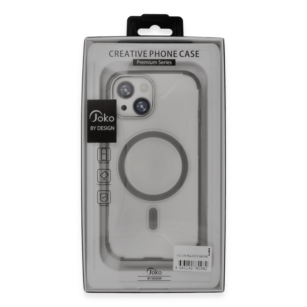 Joko iPhone 15 Hilton Magsafe Kapak - Siyah