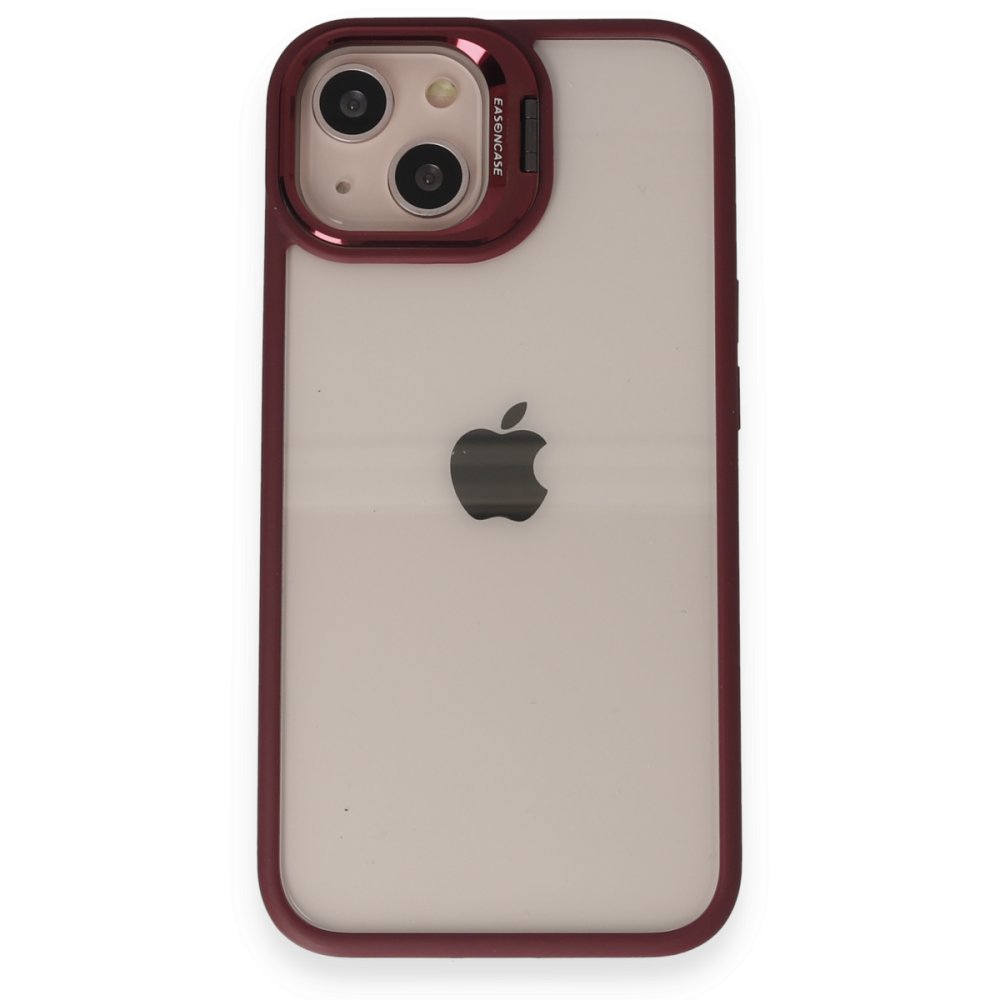 Joko iPhone 15 Kılıf Roblox Lens Standlı Kapak - Bordo