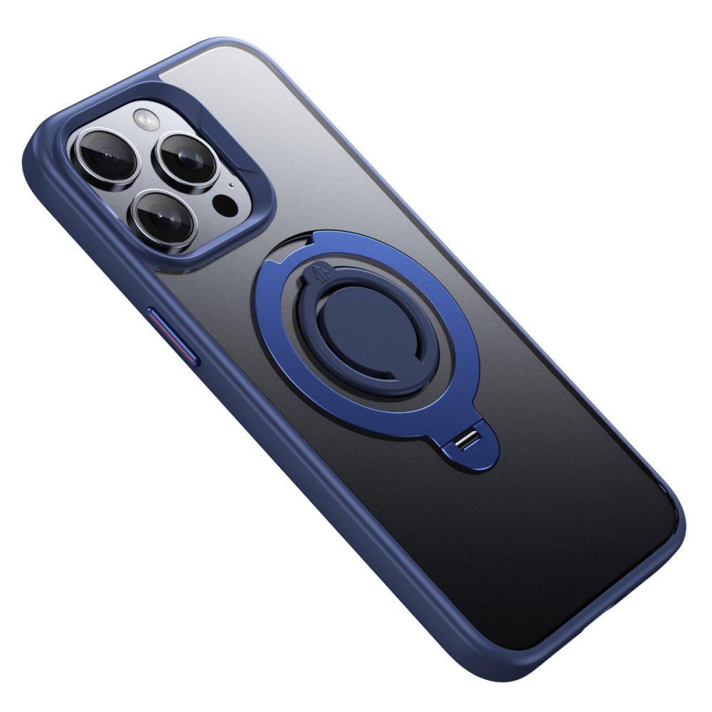 Joko iPhone 15 Pro Avatar 360 Dönen Magsafe Kapak - Lacivert