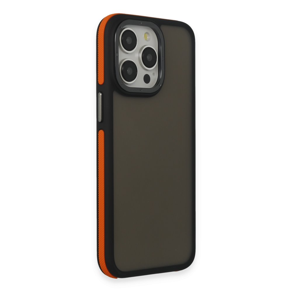 Newface iPhone 15 Pro Harvel Kapak - Turuncu