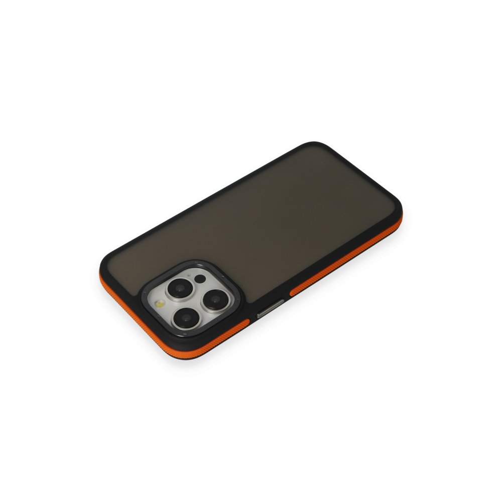Newface iPhone 15 Pro Harvel Kapak - Turuncu