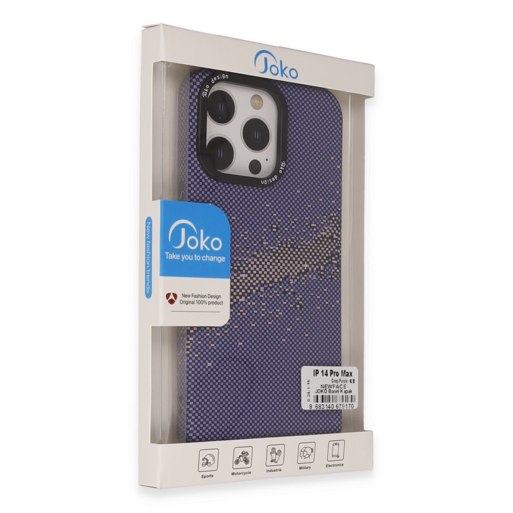 Joko iPhone 15 Pro Max Basel Kapak - Derin Mor