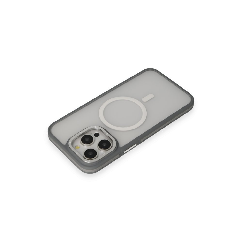 Joko iPhone 15 Pro Rocky Magsafe Kapak - Gri