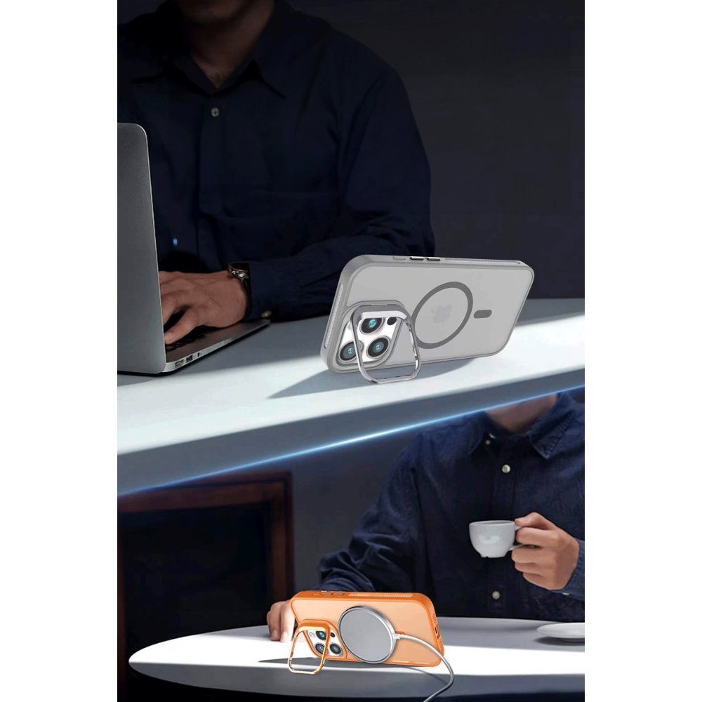 Joko iPhone 16 Plus Flet Lens Magsafe Kapak - Gold