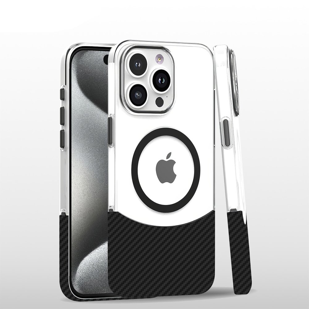 Joko iPhone 16 Pro Max Carbon Puzzle Magsafe Kapak - Siyah-2