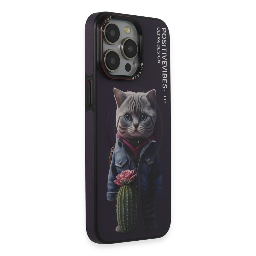 Joko iPhone 16 Pro Max Fun Magsafe Kapak - Derin Mor